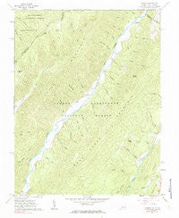 Sunrise Virginia Historical topographic map, 1:24000 scale, 7.5 X 7.5 Minute, Year 1961