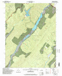 Sunrise Virginia Historical topographic map, 1:24000 scale, 7.5 X 7.5 Minute, Year 1995