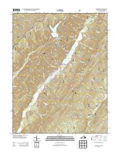 Sunrise Virginia Historical topographic map, 1:24000 scale, 7.5 X 7.5 Minute, Year 2013