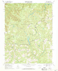 Supply Virginia Historical topographic map, 1:24000 scale, 7.5 X 7.5 Minute, Year 1968