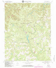 Supply Virginia Historical topographic map, 1:24000 scale, 7.5 X 7.5 Minute, Year 1968