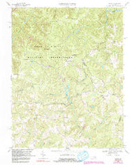 Supply Virginia Historical topographic map, 1:24000 scale, 7.5 X 7.5 Minute, Year 1968