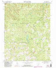 Supply Virginia Historical topographic map, 1:24000 scale, 7.5 X 7.5 Minute, Year 1968