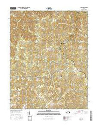 Supply Virginia Current topographic map, 1:24000 scale, 7.5 X 7.5 Minute, Year 2016
