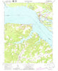 Surry Virginia Historical topographic map, 1:24000 scale, 7.5 X 7.5 Minute, Year 1965
