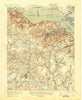 Surry Virginia Historical topographic map, 1:62500 scale, 15 X 15 Minute, Year 1919