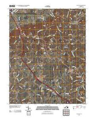 Sylvatus Virginia Historical topographic map, 1:24000 scale, 7.5 X 7.5 Minute, Year 2010