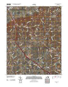 Sylvatus Virginia Historical topographic map, 1:24000 scale, 7.5 X 7.5 Minute, Year 2010