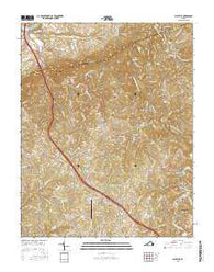 Sylvatus Virginia Current topographic map, 1:24000 scale, 7.5 X 7.5 Minute, Year 2016