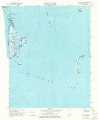 Tangier Island Virginia Historical topographic map, 1:24000 scale, 7.5 X 7.5 Minute, Year 1968
