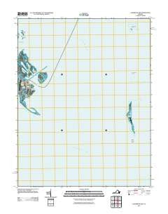 Tangier Island Virginia Historical topographic map, 1:24000 scale, 7.5 X 7.5 Minute, Year 2011