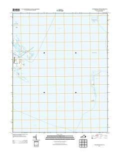 Tangier Island Virginia Historical topographic map, 1:24000 scale, 7.5 X 7.5 Minute, Year 2013