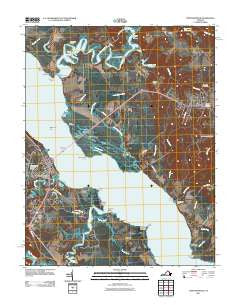 Tappahannock Virginia Historical topographic map, 1:24000 scale, 7.5 X 7.5 Minute, Year 2011