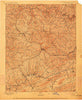 Tazewell Virginia Historical topographic map, 1:125000 scale, 30 X 30 Minute, Year 1897