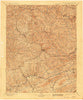 Tazewell Virginia Historical topographic map, 1:125000 scale, 30 X 30 Minute, Year 1897