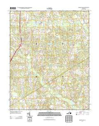 Templeton Virginia Historical topographic map, 1:24000 scale, 7.5 X 7.5 Minute, Year 2013