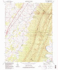 Tenth Legion Virginia Historical topographic map, 1:24000 scale, 7.5 X 7.5 Minute, Year 1994