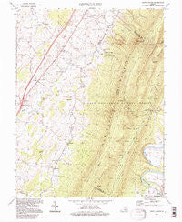 Tenth Legion Virginia Historical topographic map, 1:24000 scale, 7.5 X 7.5 Minute, Year 1994