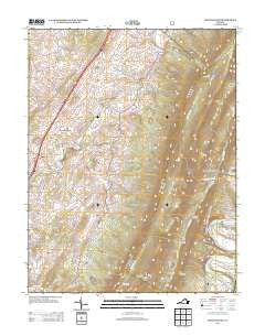 Tenth Legion Virginia Historical topographic map, 1:24000 scale, 7.5 X 7.5 Minute, Year 2013