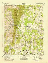 Thorofare Gap Virginia Historical topographic map, 1:31680 scale, 7.5 X 7.5 Minute, Year 1944