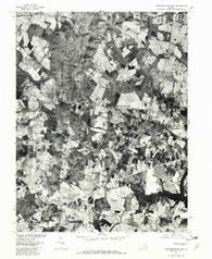 Thoroughfare Gap Virginia Historical topographic map, 1:24000 scale, 7.5 X 7.5 Minute, Year 1977