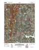 Thoroughfare Gap Virginia Historical topographic map, 1:24000 scale, 7.5 X 7.5 Minute, Year 2010