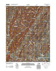 Timberville Virginia Historical topographic map, 1:24000 scale, 7.5 X 7.5 Minute, Year 2011