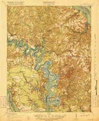 Toano Virginia Historical topographic map, 1:62500 scale, 15 X 15 Minute, Year 1918
