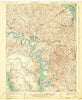 Toano Virginia Historical topographic map, 1:62500 scale, 15 X 15 Minute, Year 1918
