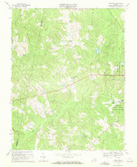 Trenholm Virginia Historical topographic map, 1:24000 scale, 7.5 X 7.5 Minute, Year 1969