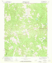Trenholm Virginia Historical topographic map, 1:24000 scale, 7.5 X 7.5 Minute, Year 1969