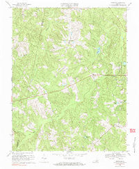 Trenholm Virginia Historical topographic map, 1:24000 scale, 7.5 X 7.5 Minute, Year 1969