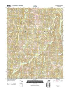 Trenholm Virginia Historical topographic map, 1:24000 scale, 7.5 X 7.5 Minute, Year 2013