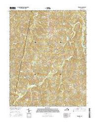 Trenholm Virginia Current topographic map, 1:24000 scale, 7.5 X 7.5 Minute, Year 2016