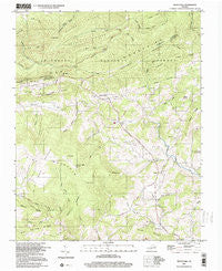 Trout Dale Virginia Historical topographic map, 1:24000 scale, 7.5 X 7.5 Minute, Year 2000