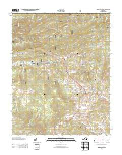 Trout Dale Virginia Historical topographic map, 1:24000 scale, 7.5 X 7.5 Minute, Year 2013