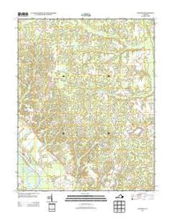Truhart Virginia Historical topographic map, 1:24000 scale, 7.5 X 7.5 Minute, Year 2013