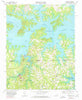 Tungsten North Carolina Historical topographic map, 1:24000 scale, 7.5 X 7.5 Minute, Year 1968