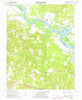 Tunstall Virginia Historical topographic map, 1:24000 scale, 7.5 X 7.5 Minute, Year 1966