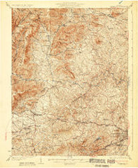 University Virginia Historical topographic map, 1:62500 scale, 15 X 15 Minute, Year 1931