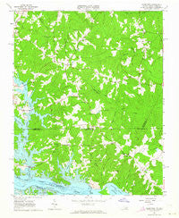 Valentines Virginia Historical topographic map, 1:24000 scale, 7.5 X 7.5 Minute, Year 1963
