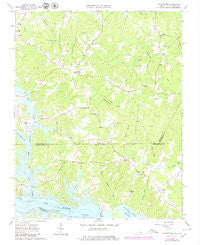 Valentines Virginia Historical topographic map, 1:24000 scale, 7.5 X 7.5 Minute, Year 1963