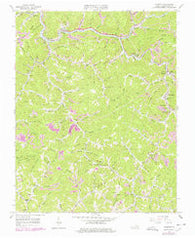 Vansant Virginia Historical topographic map, 1:24000 scale, 7.5 X 7.5 Minute, Year 1963