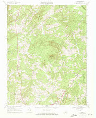Vera Virginia Historical topographic map, 1:24000 scale, 7.5 X 7.5 Minute, Year 1968