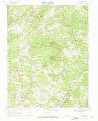 Vera Virginia Historical topographic map, 1:24000 scale, 7.5 X 7.5 Minute, Year 1968