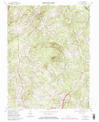 Vera Virginia Historical topographic map, 1:24000 scale, 7.5 X 7.5 Minute, Year 1968