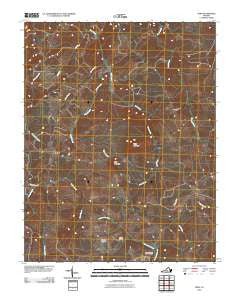 Vera Virginia Historical topographic map, 1:24000 scale, 7.5 X 7.5 Minute, Year 2010