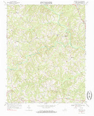 Vernon Hill Virginia Historical topographic map, 1:24000 scale, 7.5 X 7.5 Minute, Year 1968