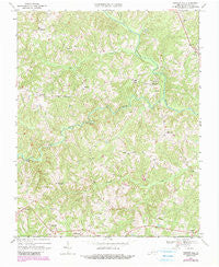 Vernon Hill Virginia Historical topographic map, 1:24000 scale, 7.5 X 7.5 Minute, Year 1968