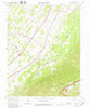 Vesuvius Virginia Historical topographic map, 1:24000 scale, 7.5 X 7.5 Minute, Year 1965
